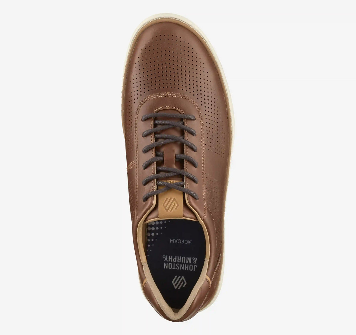 McGuffey 2 Perfed U-Throat - Tan Full-Grain Leather