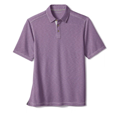Vintage Slub Polo - Purple