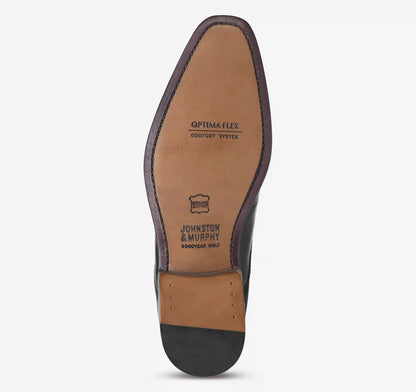 Ashton Moc Toe Lace-Up - Black Hand-Finished Full-Grain Leather