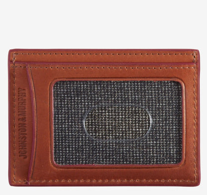 Collegiate Embossed Weekender Wallet - Texas A&M - Tan Full Grain
