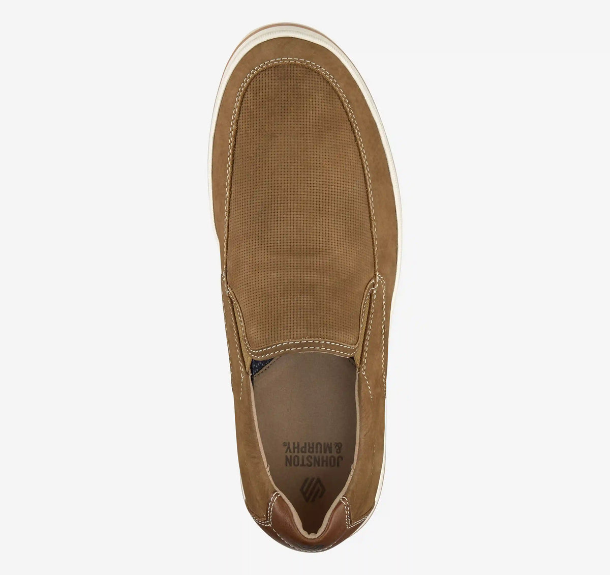 Bowling Moc Toe Venetian - Snuff Embossed Nubuck