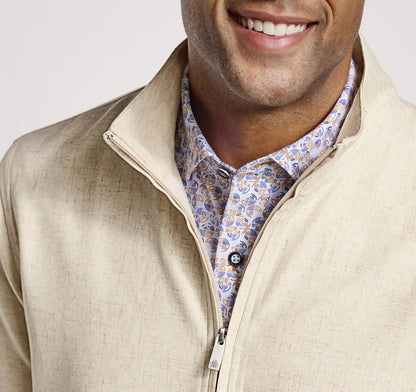 Twill Full-Zip - Oatmeal