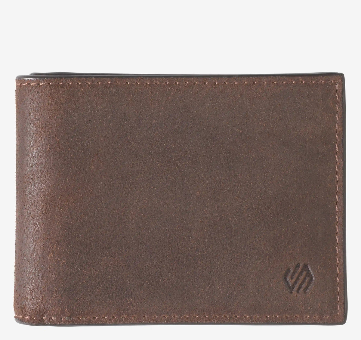 Rhodes Billfold Wallet - Brown Bomber Leather