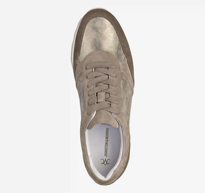 Piper Lace-Up - Taupe Multi Kid Suede/Metallic Italian Kid Suede