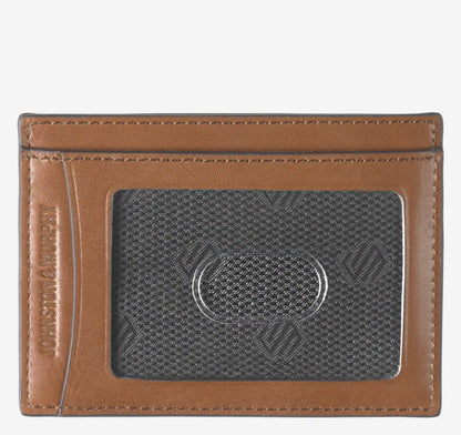 Hudson Diagonal-Etched Weekend - Tan Multi Full-Grain Leather