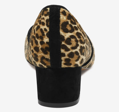 Sienna Pump - Leopard Haircalf