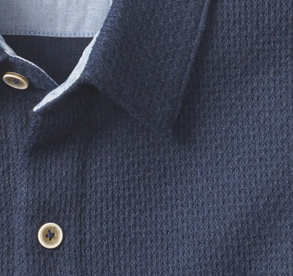 Linden Textured Short-Sleeve Shirt