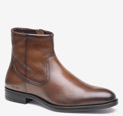 Conlin Inside-Zip Boot - Tan European Full-Grain Leather