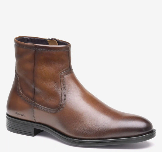 Conlin Inside-Zip Boot - Tan European Full-Grain Leather