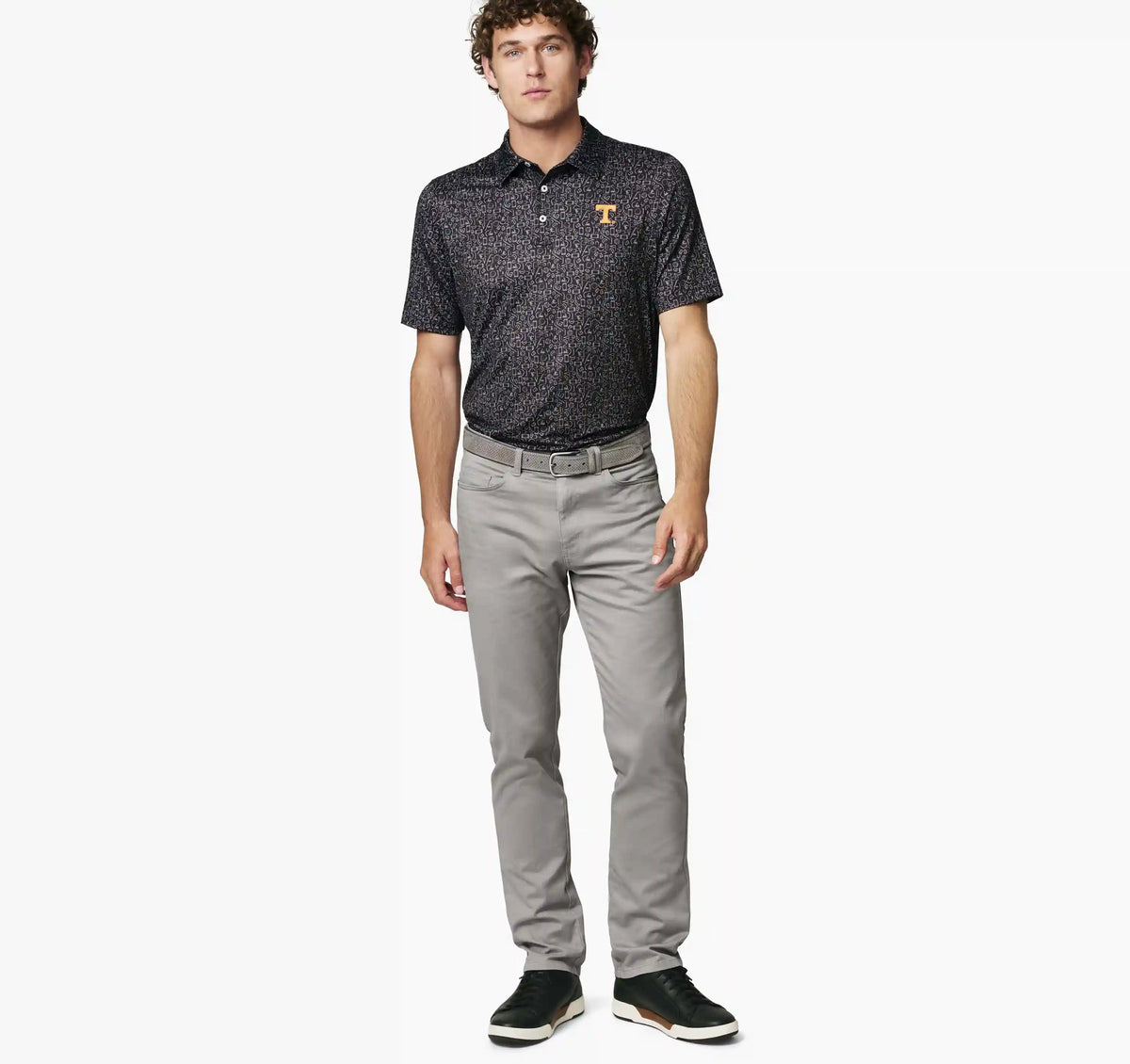 Collegiate XC+­™ Multi Sport Print Polo - University of Tennessee - Black