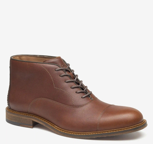 Ripley Cap Toe Boot - Mahogany Full-Grain Leather