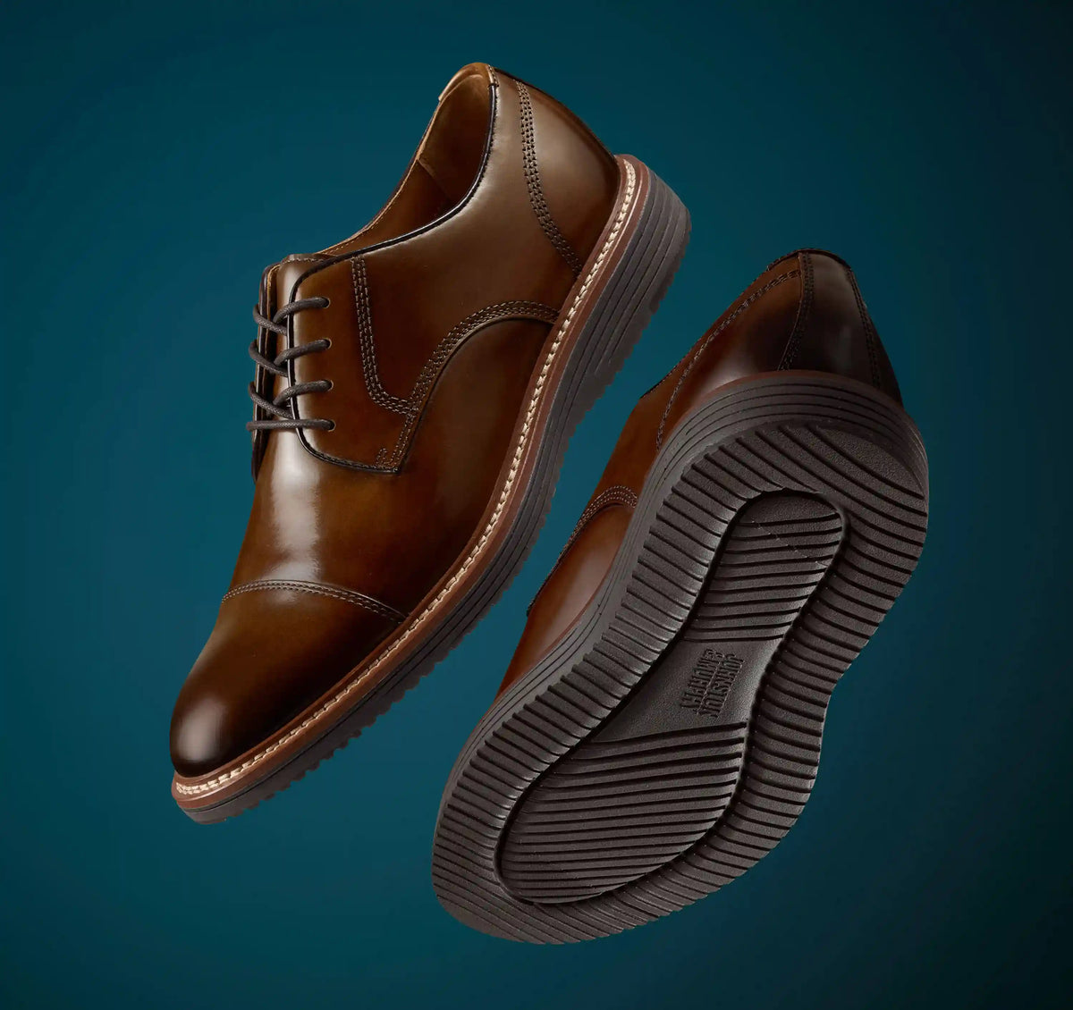 Upton Dress Cap Toe - Tan Full Grain