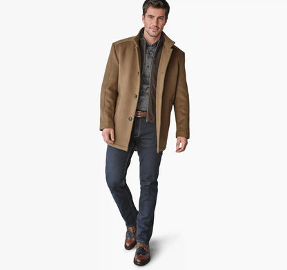 Upton Car Coat - Whiskey