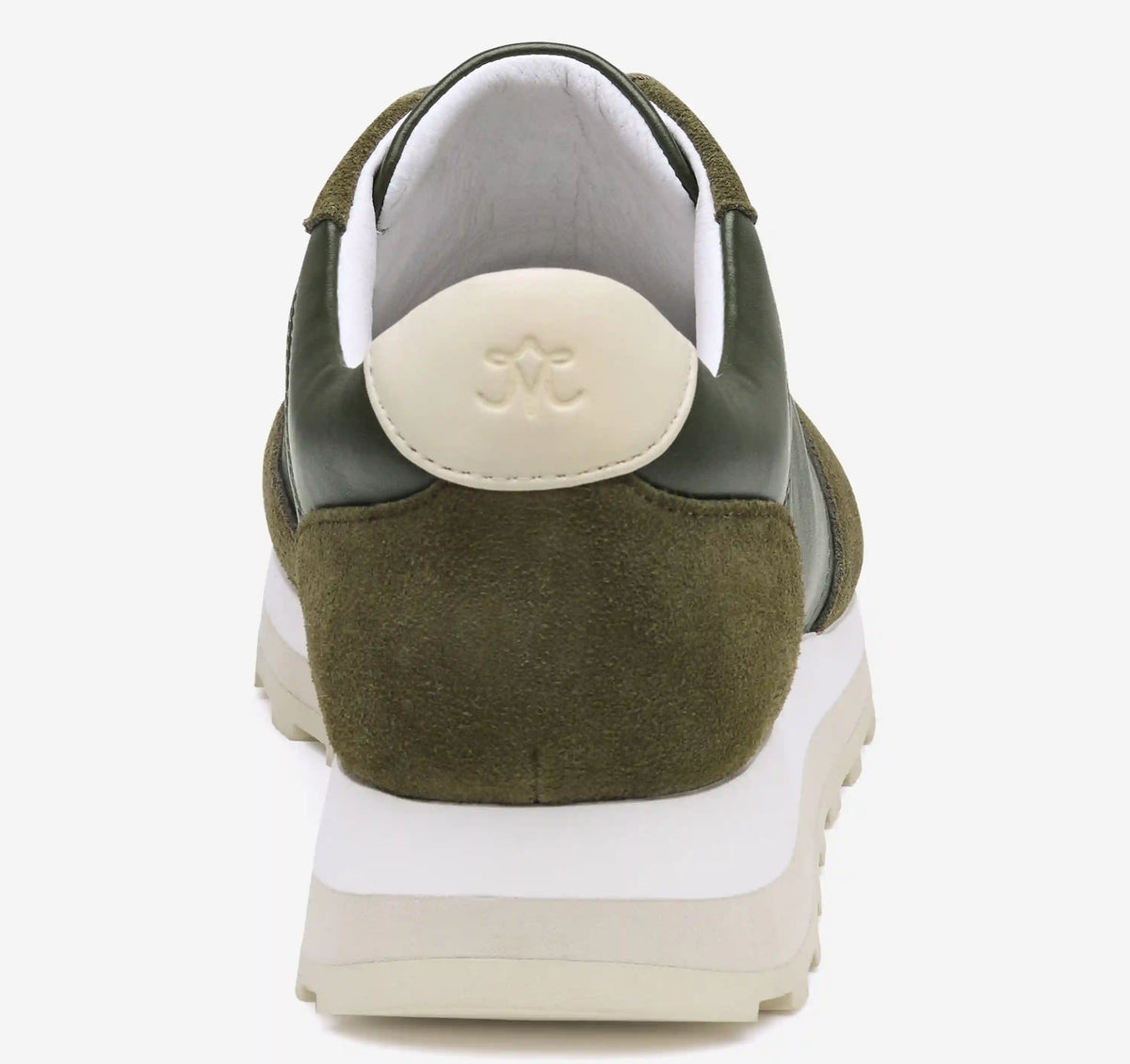 Piper T-Toe Lace-Up - Olive Suede/Glove Leather