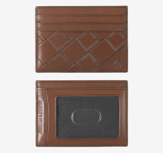 Hudson Basketweave Weekender Case - Brown