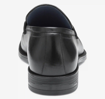 Flynch Braided Strap Loafer - Black Italian Calfskin