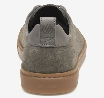 Ollie Lace-to-Toe - Gray Washable Suede