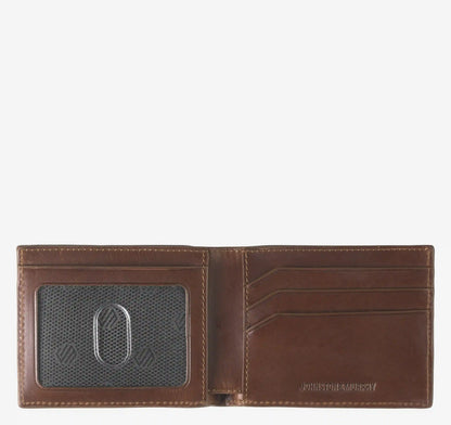 Grant Billfold Wallet - Mahogany Full-Grain Leather