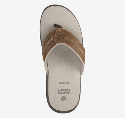 Upton Flip-Flop - Brown Oiled Full-Grain Leather