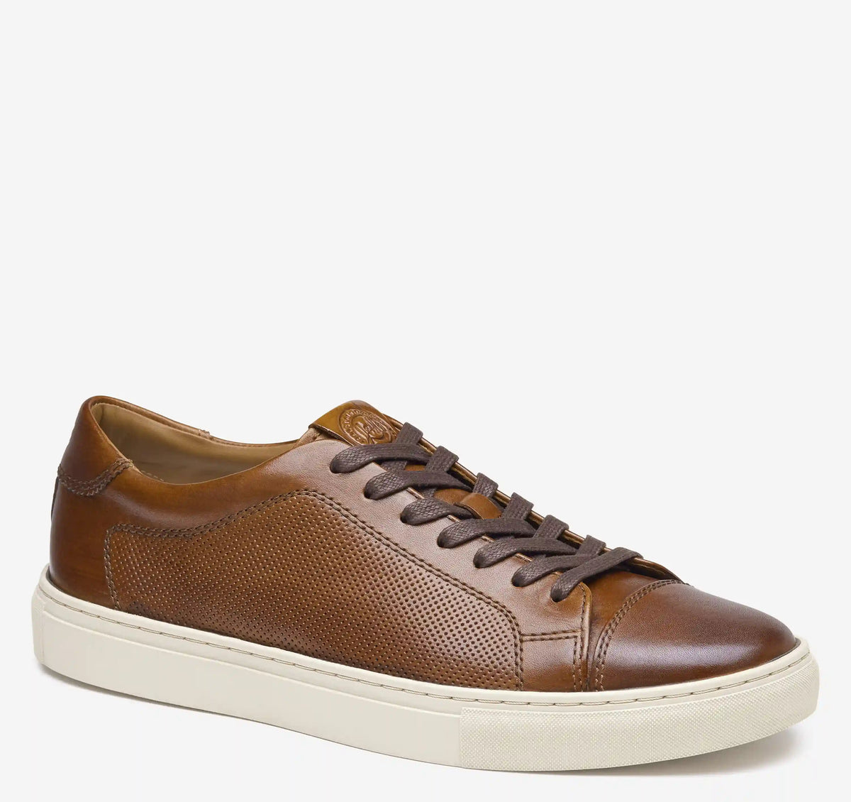 Luther Perfed Lace-to-Toe - Cognac Hand-Finished Full-Grain Leather