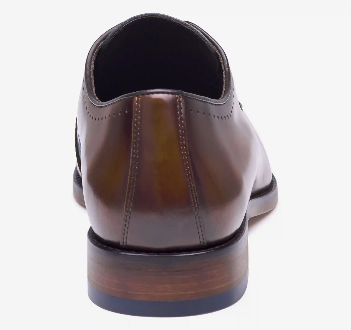 Arrister Moc Toe Lace-Up - Tan Italian Full-Grain Leather