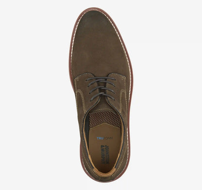 Upton Plain Toe - Dark Brown Nubuck