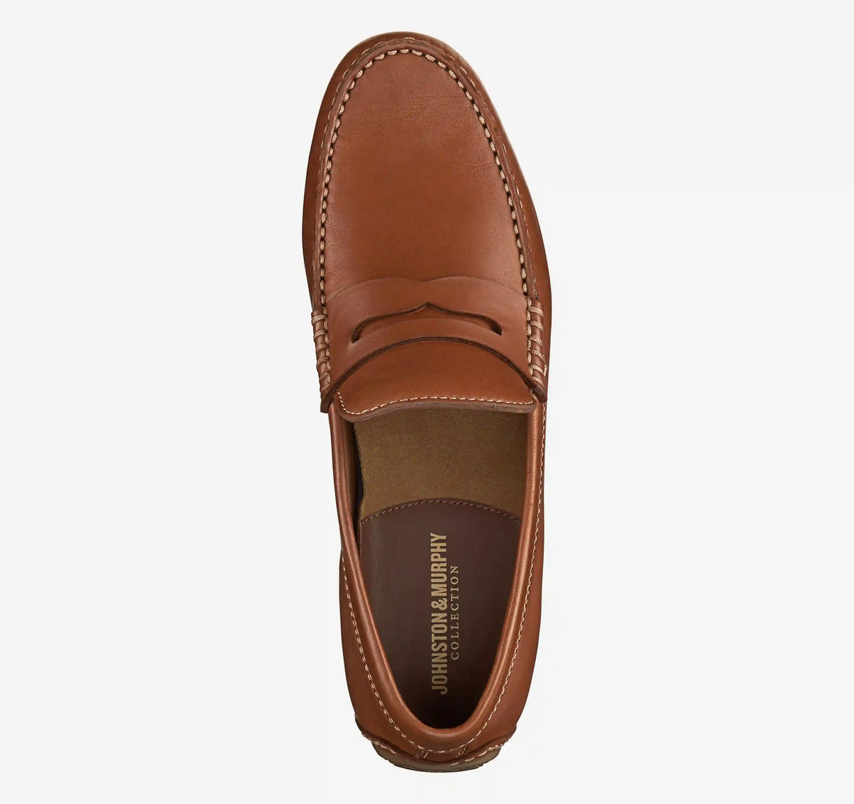 Baldwin Driver Penny Loafer - Cognac Sheepskin