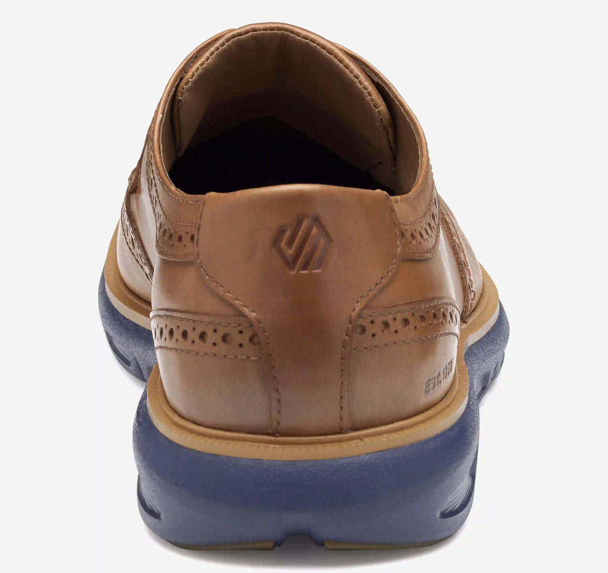 Larkin Wingtip - Tan Italian Calfskin