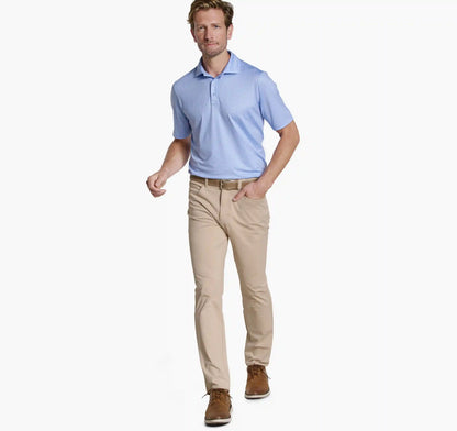 XC+™ Ace Performance Polo - Light Blue/White Gingham