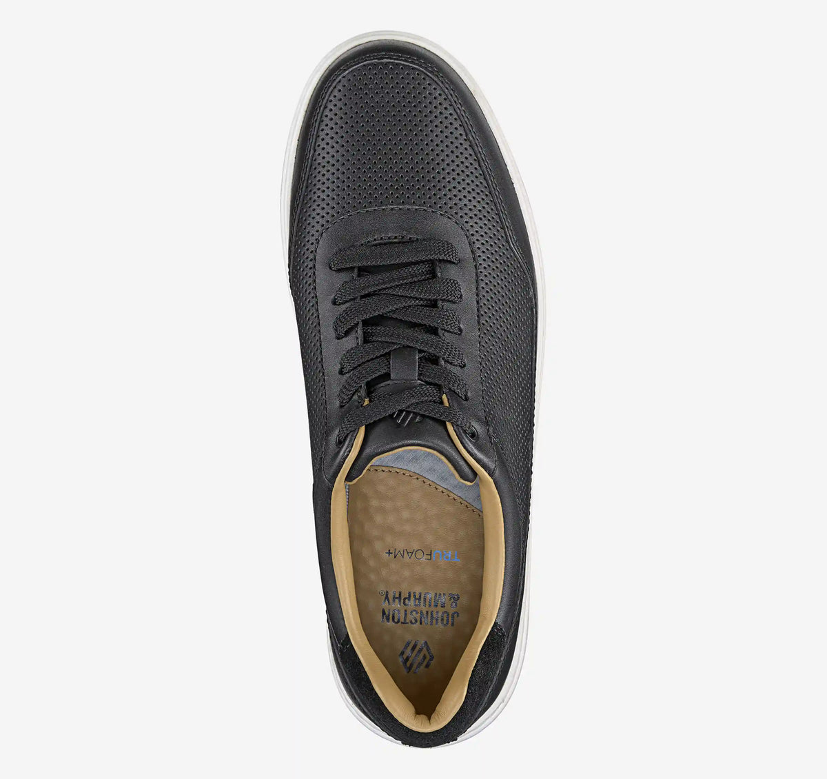 Dawson Perfed U-Throat - Black Full Grain