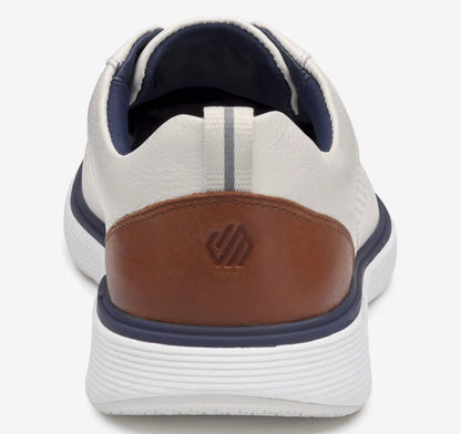 XC4® Prentiss 2 Embossed U-Throat - White Waterproof Full-Grain Leather