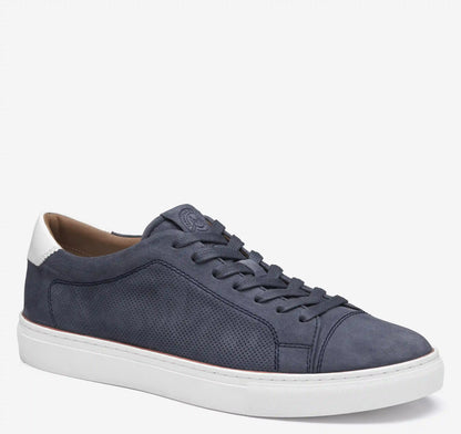 Luther Perfed Lace-to-Toe - Denim Italian Suede