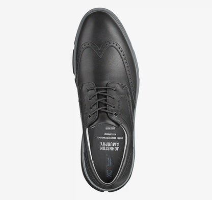 Tanner Wingtip - Black Waterproof Full Grain