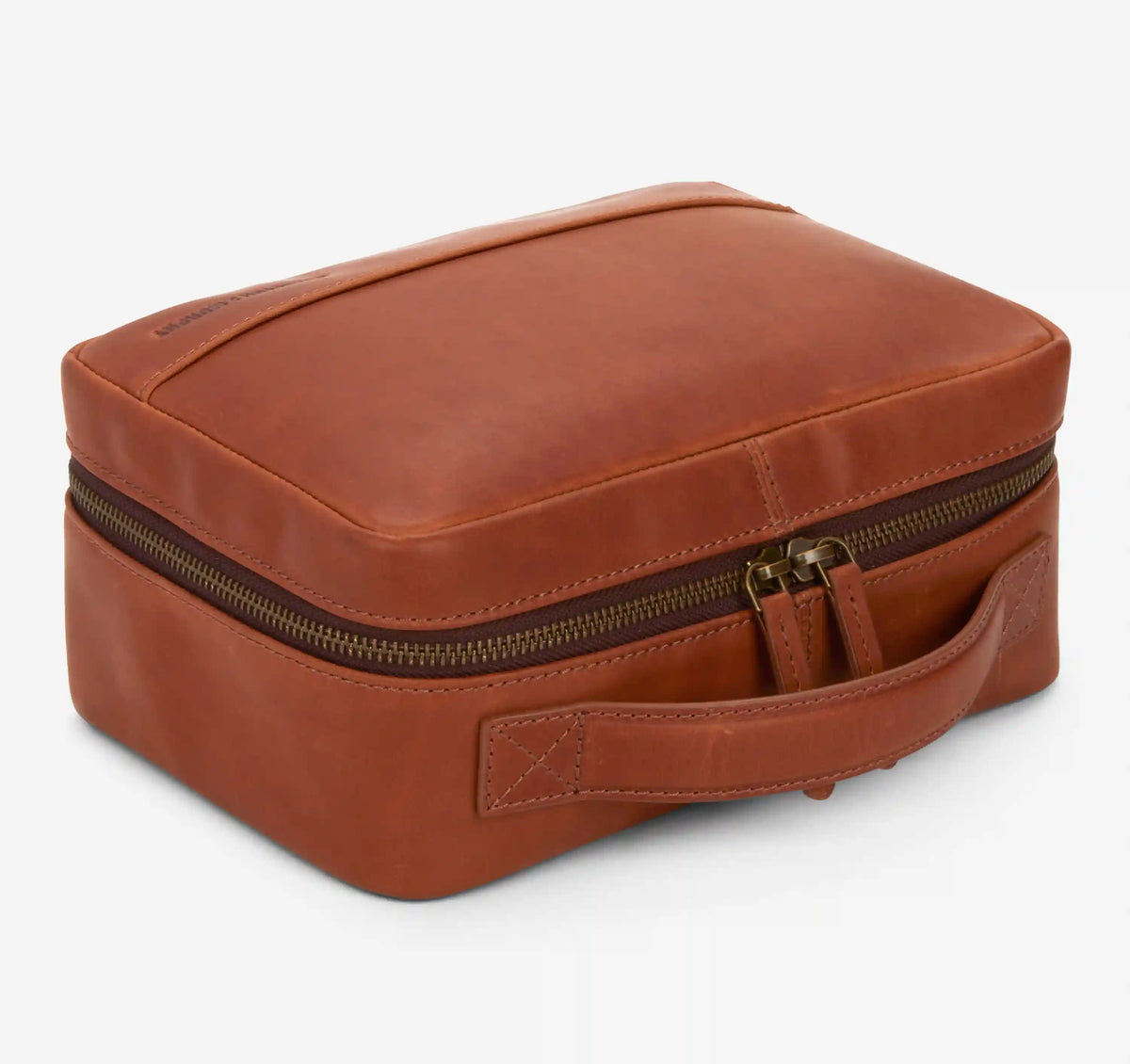 Rhodes Travel Kit - Tan Full Grain