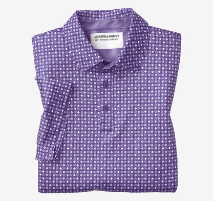Game Day XC+™ Baseball Print Polo - Purple