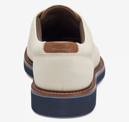 Tyson Perfed Plain Toe - Ivory Nubuck