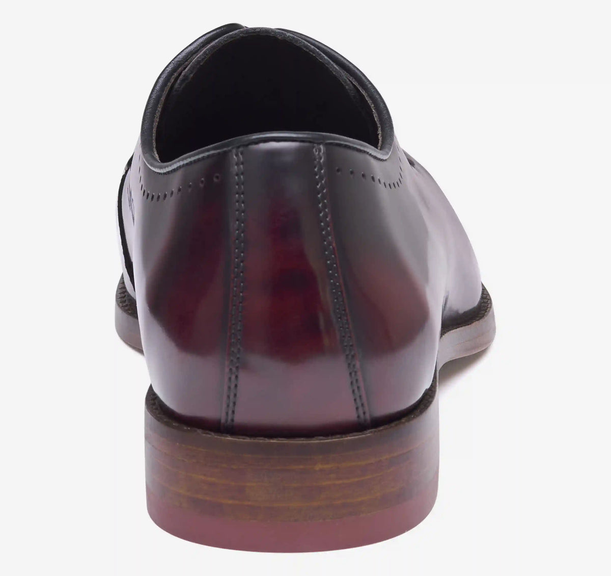 Arrister Moc Toe Lace-Up - Bordeaux Italian Full-Grain Leather