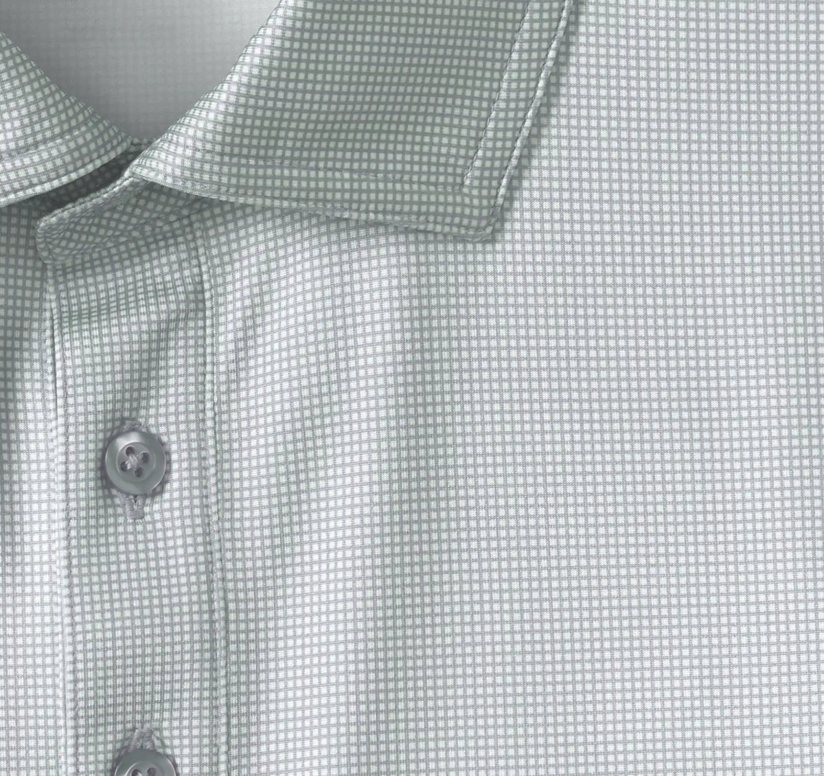 XC+™ Ace Performance Polo - Sage/White Gingham