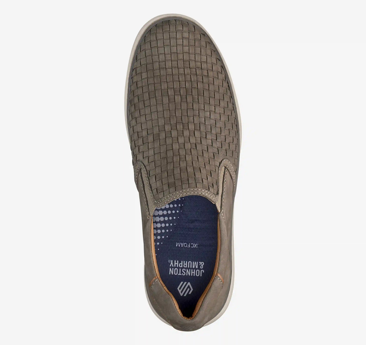 McGuffey 2 Woven Slip-On - Taupe Woven Tumbled Nubuck