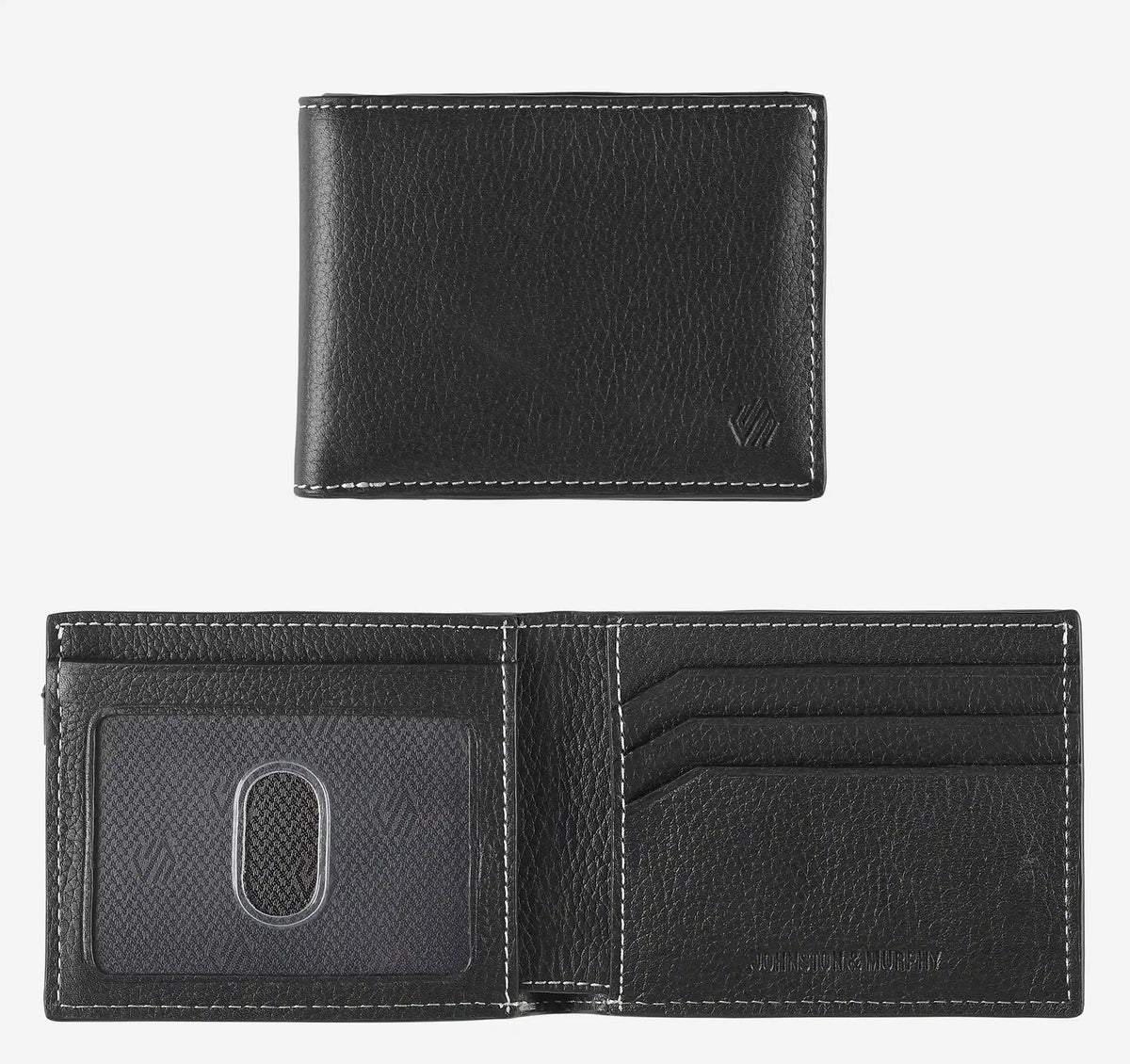 Kingston Billfold Wallet - Black Pebbled