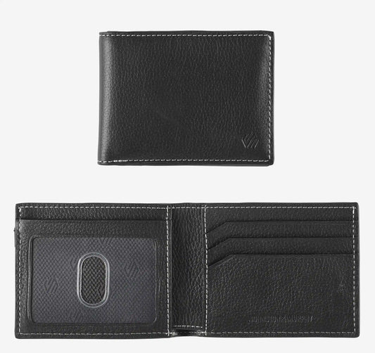 Kingston Billfold Wallet - Black Pebbled