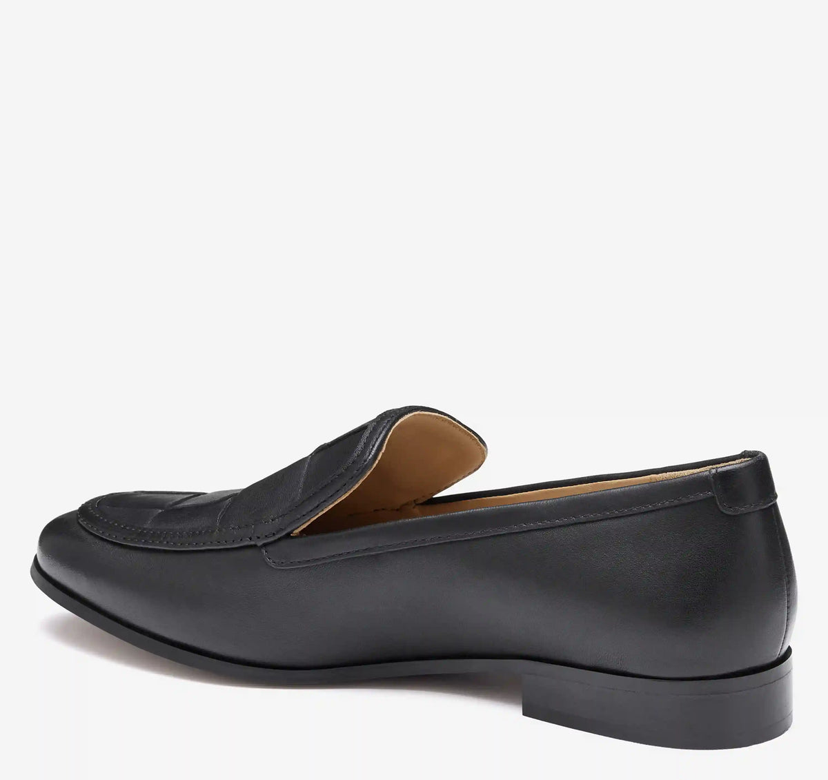 Ali Woven Loafer - Black Glove Leather