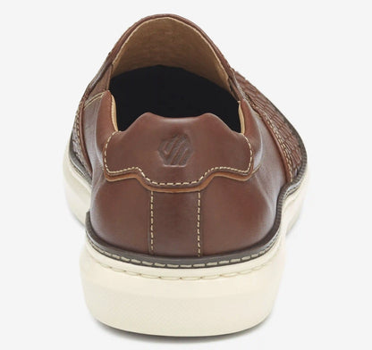 McGuffey 2 Woven Slip-On - Tan Woven Full Grain