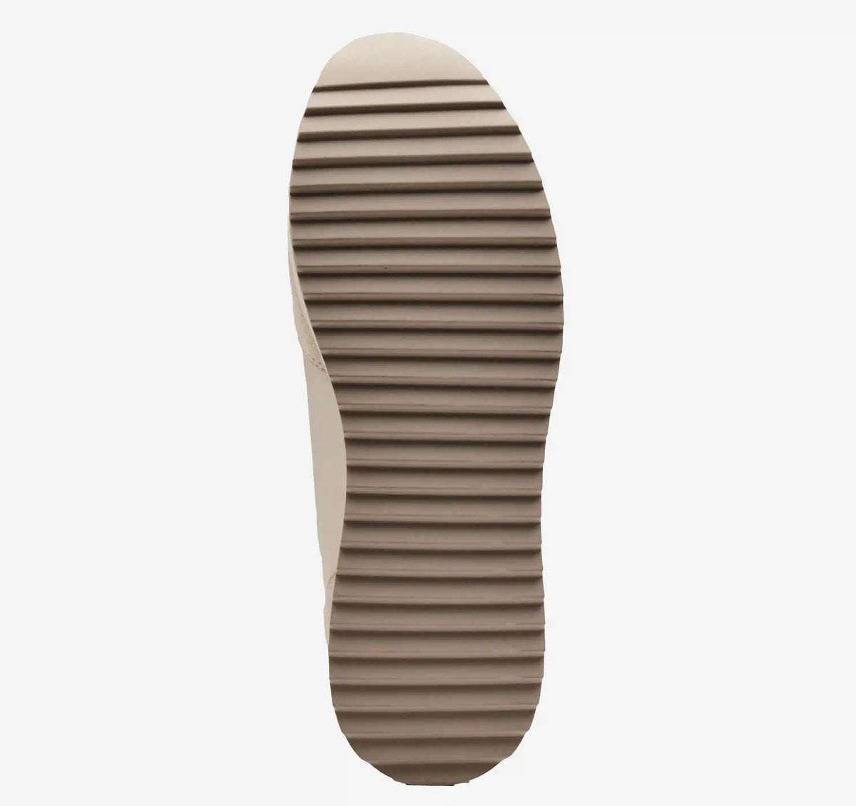Gracie Side-Zip Lace Up - Bone Calfskin/Suede