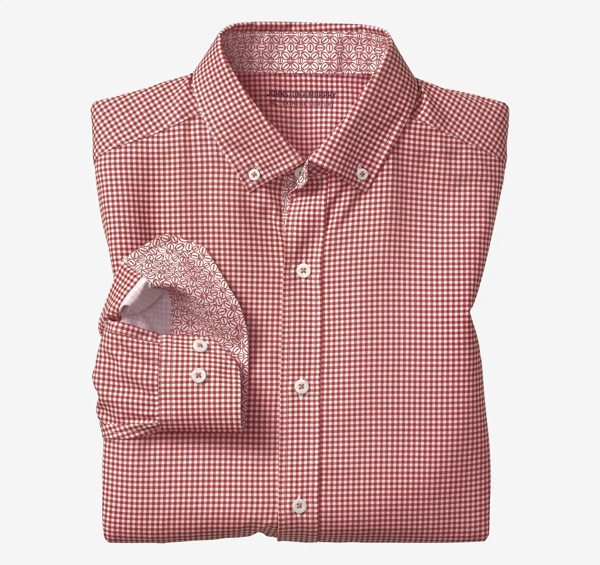 Game Day XC+™ Long-Sleeve Gingham Shirt - Red