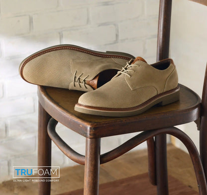 Tyson Perfed Plain Toe - Taupe Nubuck