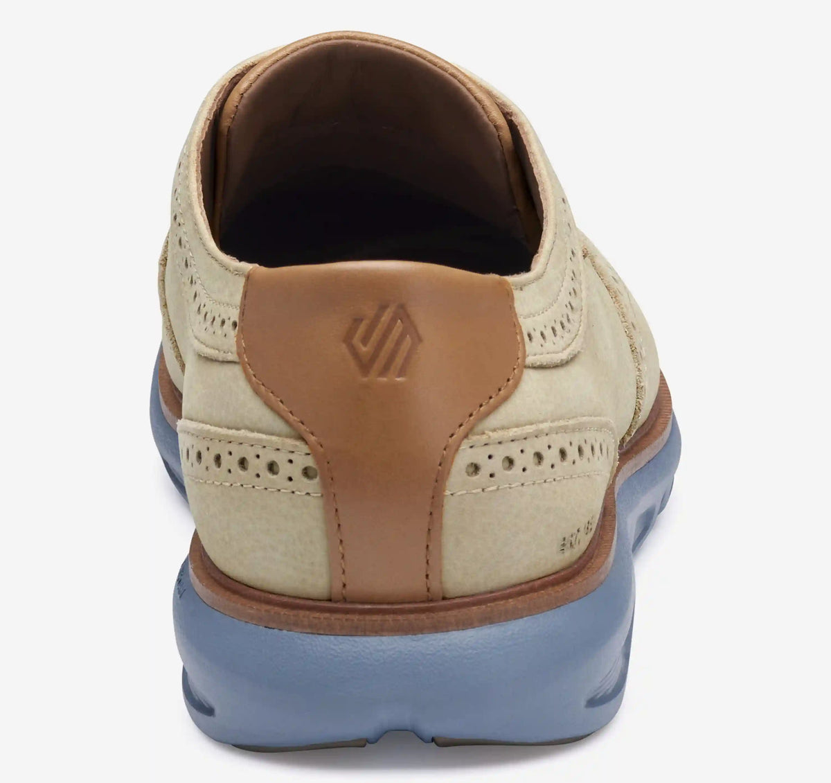 Larkin Wingtip - Beige Nubuck