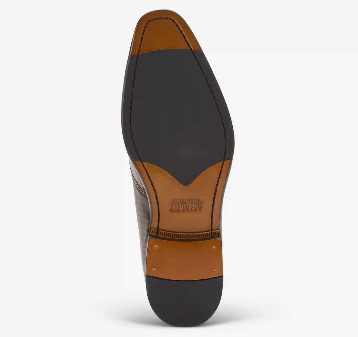 Sullivan Wingtip - Mahogany Brush-Off Houndstooth Calfskin