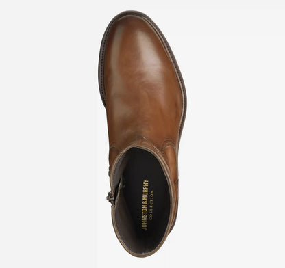 Hartford Pull-Up Boot - Tan Italian Full-Grain Leather