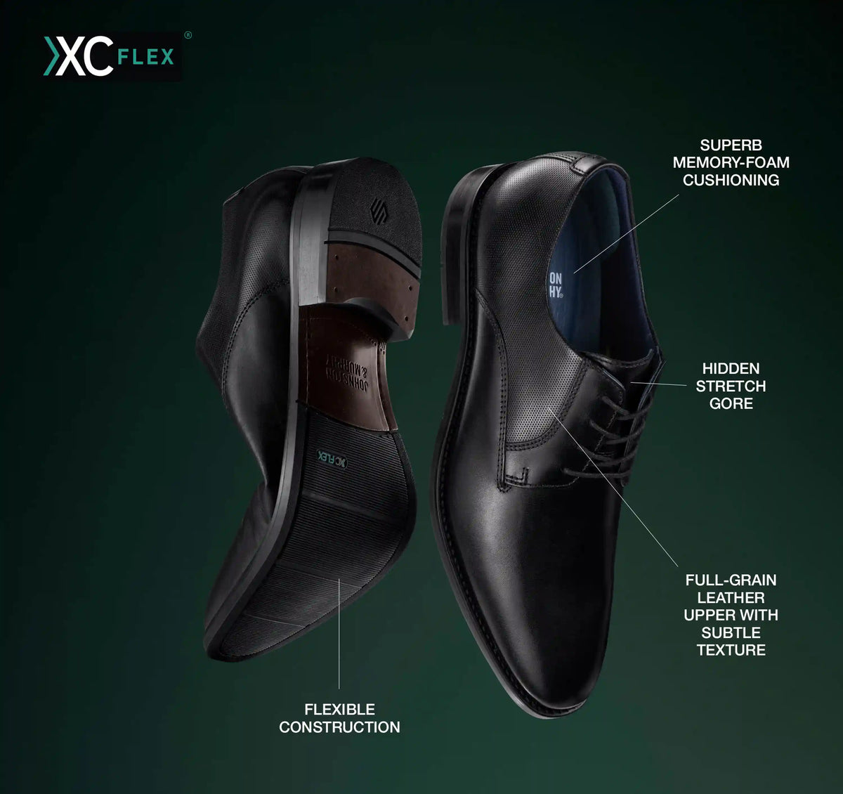 Landry Plain Toe - Black Full Grain